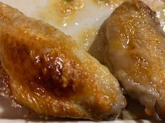 鸡中翅-長壹旋转烤吧 农家鸡火锅