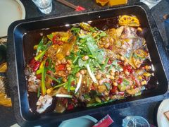 -俏巴妹烤鱼香锅(奥体店)