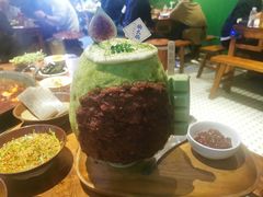 红豆抹茶雪山冰-楠火锅(龙阳广场店)
