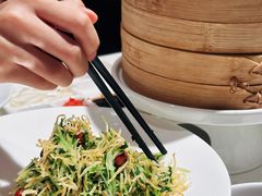 巧拌豆苗-四季民福烤鸭店(王府井灯市口店)