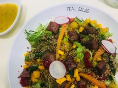 了不起的嫩牛秋葵热沙拉-Meal Salad米有沙拉(长泰广场店)