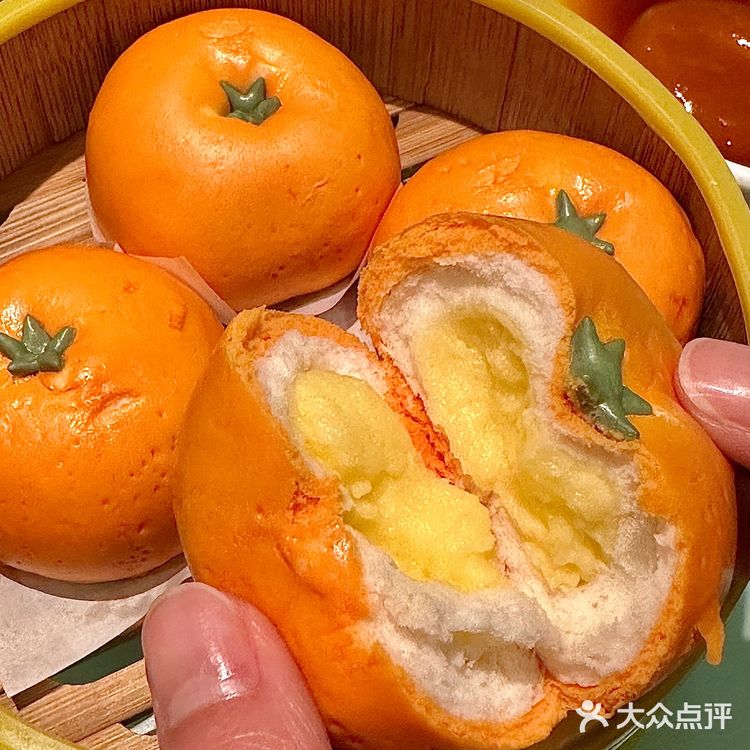 来长沙不能不吃这屉限定“橘子洲”包🌅！