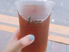 洞顶乌龙无糖波霸-1点点(昆山张浦店)