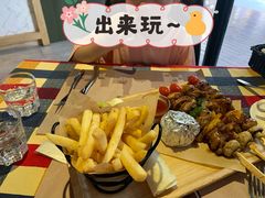 烤鸡腿排拼盘-遇见西木美式餐厅(体育路店)