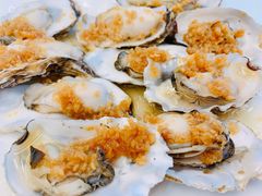 本地野生大生蚝蒜蓉-渔中舟海鲜大排档(普陀沈家门店)