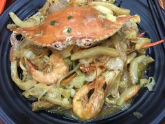 白蟹炒年糕-台州老六海鲜面馆(上南总店)