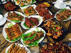 -胖姐活羊烧烤家乡菜(刘家桥店)