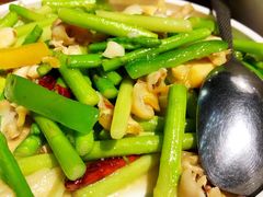 芦笋炒螺片-肴约·花园式餐厅(湖里店)