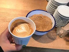 flat white-Monmouth Coffee(博罗市场店)