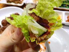 菜包肉-紫霞门韩国料理烤肉(深南东路店)