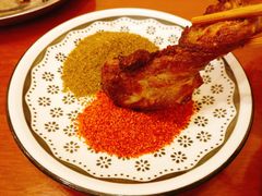 黄金架子羊肉-巴依老爷新疆美食(牡丹园店)
