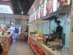 自助取餐区-快乐爱斯米牛排自助(吾悦广场店)