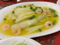 鲜虾扒白菜-玉华台饭庄(裕中西里小区店)