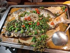 -探鱼·鲜青椒爽麻烤鱼(中山大信新都汇店)
