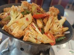 干锅菜花-北京小肠陈饭庄(方庄店)