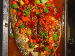 -探鱼·鲜青椒爽麻烤鱼(天河优托邦店)
