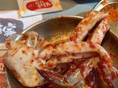 -草家酱蟹炭火烤肉店(珲春南路一店)