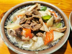 茭白炒鸡杂-老外婆本帮面(塔城路店)