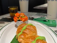 香兰叶冰霜可颂-太食獸泰式茶餐厅(北美新天地店)