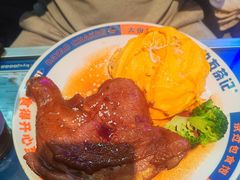 滑蛋生炸鸡肶饭-伯友茶记(中华广场店)