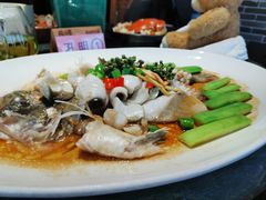 鲜花椒蒸桂花鲈-猪肉婆私房菜(容桂总店)