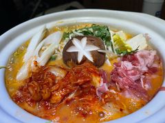 牛肉泡菜火锅-千羽鹤海鲜居酒屋Bistro(大望路店)