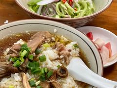 姬松茸鸡汤泡饭-玉滋補