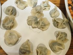 虾仁青菜生饺子-清真·东饺宴