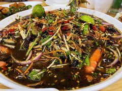 凉拌虾-玛扎烧烤私房菜