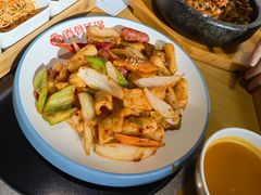 拉面炒年糕-韩香福脊骨汤锅(上杭路店)