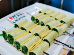 干豆腐卷香菜-丰茂烤串(金源店)