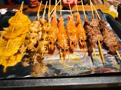 -路边摊小炉子烧烤