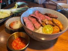 爆香脂味双拼牛排丼-满满初牛·炭烧牛肉专门店(国大店)