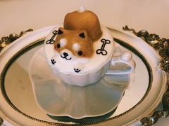 3D奶泡咖啡-小劳拉生日蛋糕西餐厅