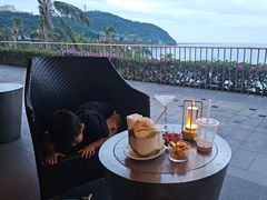 -日落吧·海景咖啡厅·餐酒吧·鸡尾酒·下午茶·乐队表演·浪漫夕阳·三亚文华东方酒店