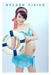 -海岸风光儿童摄影