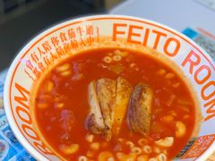 番茄浓汤猪扒通心粉-肥韬茶餐厅(海上世界店)