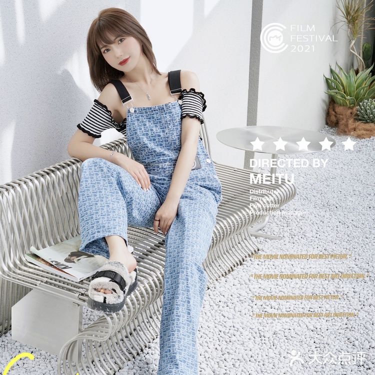 OOTD💙日杂画报风｜超显白发色