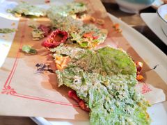 炸桑叶-食光慢宴·安吉土菜馆