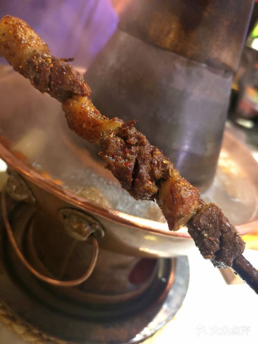 北京五爷涮羊肉(田尚坊商业中心店)红柳枝大羊肉串图片