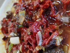 -歹歹的加个面过油肉拌面