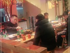 -路边摊小炉子烧烤