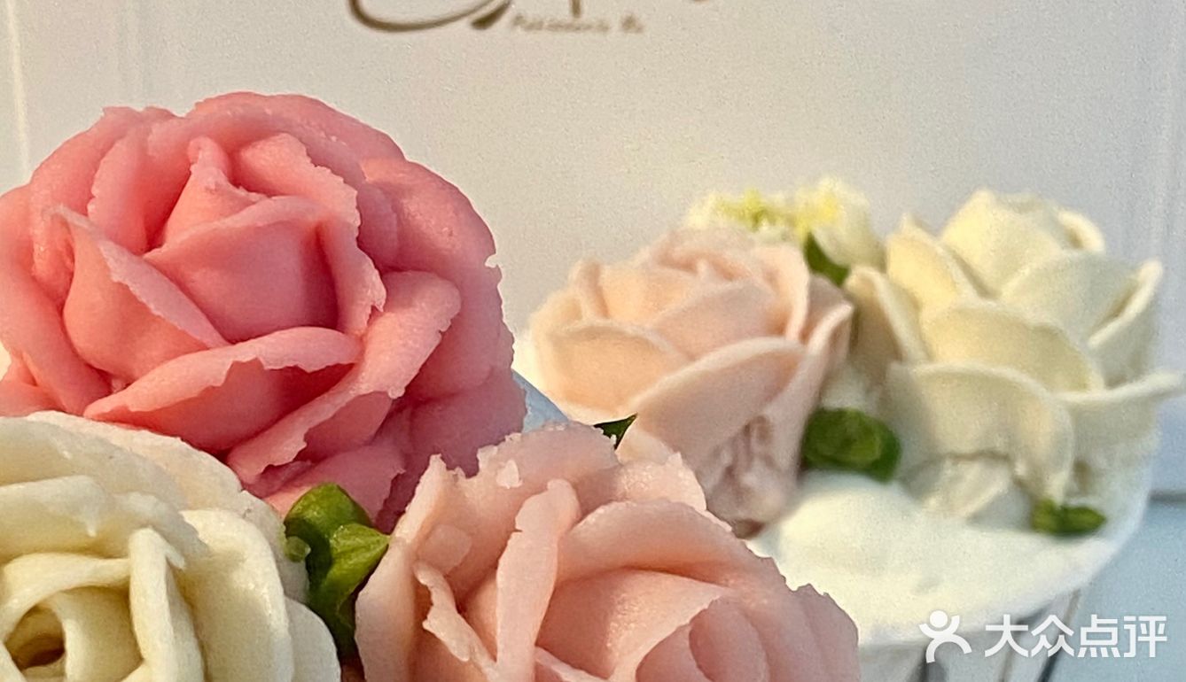 超仙滴长沙韩式裱花杯子蛋糕🧁💐下午茶必备！