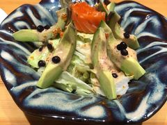 牛油果三文鱼沙拉-大岛日本料理铁板烧(南通大饭店)