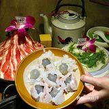 天呐‼️佛山这家火锅店的毛肚居然是绿色的❗️