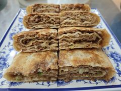 五皮四馅猪肉饼-虹海圣肉饼店家常菜馆