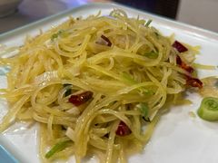 土豆丝爆菊花蛰-威海渔村(静安旗舰店)