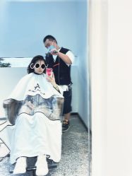 -I+造型烫发染发