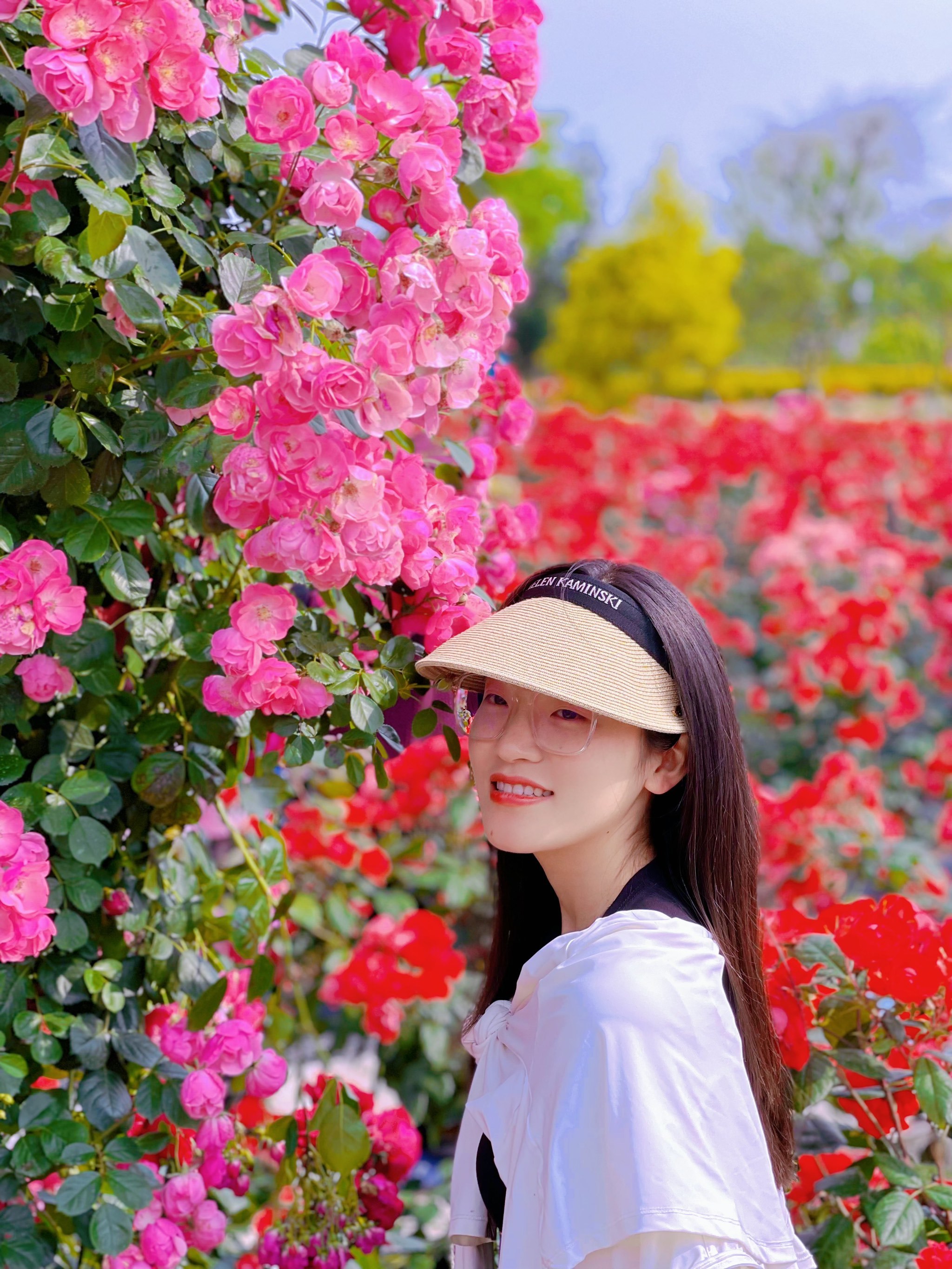 永川其中园 赏花 遛娃游乐 高空秋千 玻璃桥 高空游乐设施