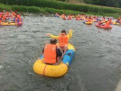 漂流打水仗-庆岭迎宾园正宗活鱼馆